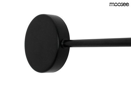 Lampa ścienna SHADOW 2 CLOSE czarna