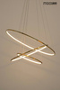 Lampa wisząca RING SLIM S złota
