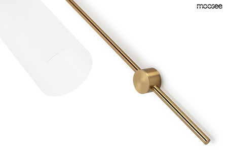 Lampa ścienna SLACK złota / biała