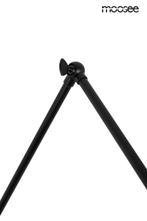 Lampa ścienna TENTA czarna