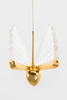 MOOSEE lampa wisząca BUTTERFLY DISC 5     złota