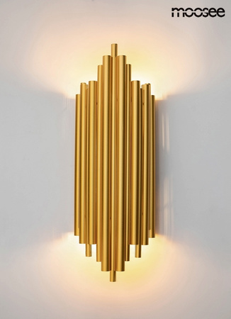 Lampa ścienna HARMONIC złota