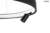 Lampa wisząca CIRCLE SPOT 98 BLACK grafitowa
