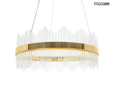 Lampa wisząca FLORENS 80 złota