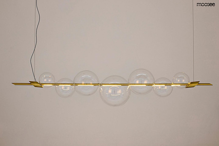 Lampa wisząca ECHO 140 złota
