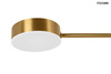 Lampa wisząca PIAZETTA złota