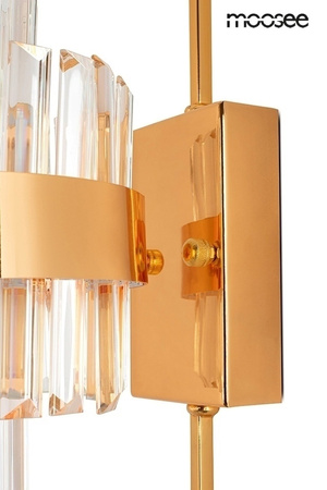 Lampa ścienna IMPERO złota