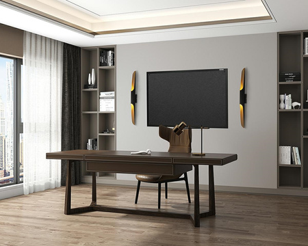 Lampa ścienna CONTEO WALL czarna / złota