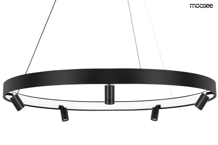 Lampa wisząca CIRCLE SPOT 98 BLACK grafitowa
