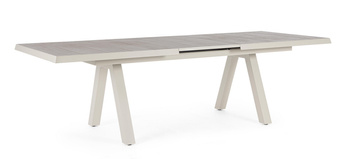 BIZZOTTO stół ogrodowy KRION PELICAN      205-265 rozkładany