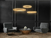 Lampa wisząca LIBERTY 3A złota