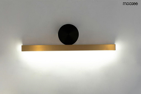 Lampa ścienna WAND 45 złota