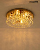 MOOSEE lampa sufitowa / plafon BALUNA 80  złota