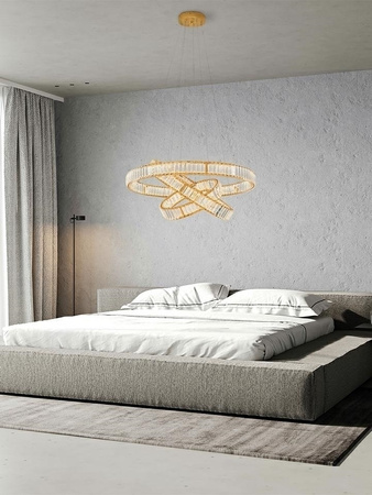 Lampa wisząca LIBERTY TRIPLES złota