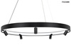Lampa wisząca CIRCLE SPOT 98 BLACK grafitowa