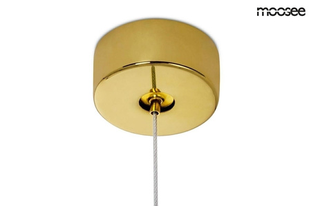 Lampa wisząca RING LUXURY 50 złota - LED, chromowane złoto