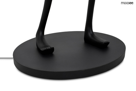 Lampa podłogowa HUMAN czarna