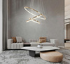 Lampa wisząca RING SLIM S złota