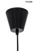 Lampa wisząca CONTEO czarna