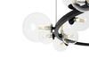 Lampa wisząca ALURE 120 czarna