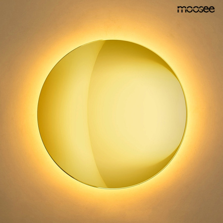 Lampa ścienna SHADOW SUN 30 złota