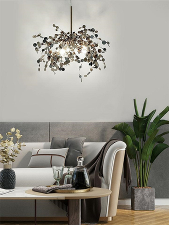 MOOSEE lampa wisząca MONETE SINGLE chrom