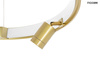 Lampa wisząca CIRCLE SPOT 60 GOLD złota