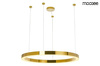 Lampa wisząca RING LUXURY 110 złota - LED, chromowane złoto