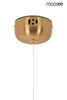 Lampa wisząca LIBRA 60 ON mosiądz