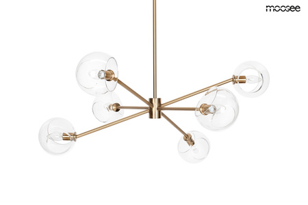Lampa wisząca AURA 6 złota