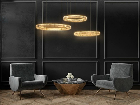 Lampa wisząca LIBERTY 3B złota