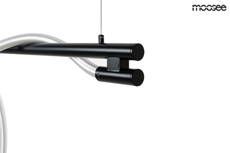 Lampa wisząca SERPIENTE 120  czarna