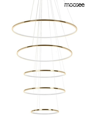 Lampa wisząca RING SLIM L złota