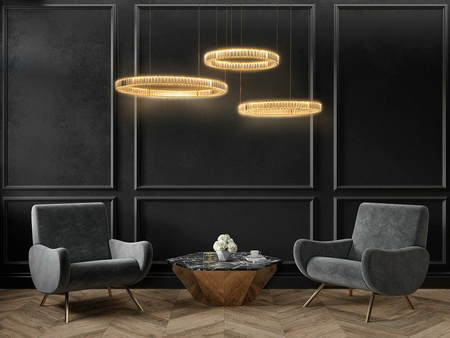 Lampa wisząca LIBERTY 3A złota