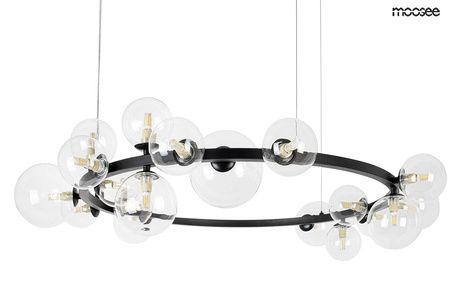 Lampa wisząca ALURE 120 czarna