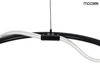 Lampa wisząca SERPIENTE 60 czarna