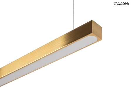 Lampa wisząca LINUS 120 złota