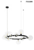 Lampa wisząca ALURE 85 czarna