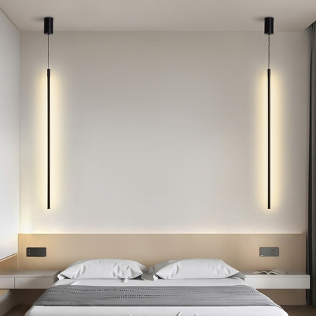 Lampa wisząca OMBRE 80 czarna