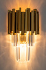 MOOSEE lampa ścienna IMPERIAL WALL GOLD   - stal, kryształ