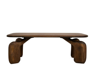 MaMaison stolik kawowy ORIZON brązowy /   drewno