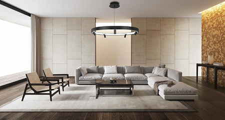 Lampa wisząca CIRCLE SPOT 98 BLACK grafitowa