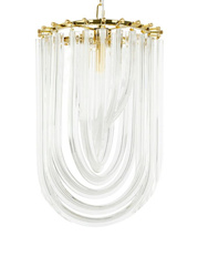 MOOSEE lampa wisząca MURANO S złota