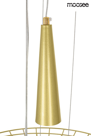 Lampa wisząca SESTO złota