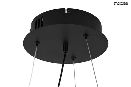 Lampa wisząca CIRCLE SPOT 98 BLACK grafitowa