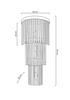 Lampa ścienna ESTRO złota