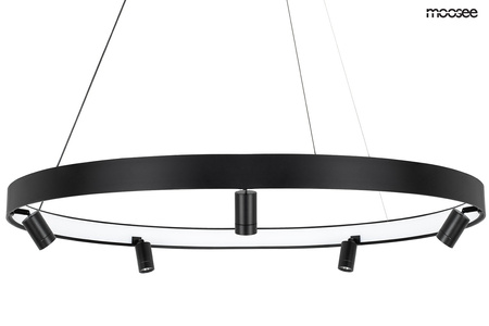 Lampa wisząca CIRCLE SPOT 98 BLACK grafitowa
