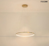 Lampa wisząca RING SLIM 60 złota