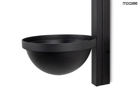 Lampa ścienna ścienna PLANT WALL czarna