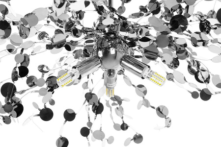 MOOSEE lampa wisząca MONETE SINGLE chrom